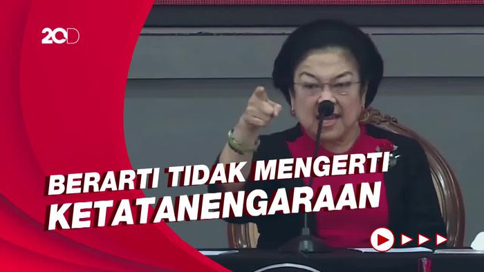 Megawati Soroti Kader yang Bicara soal Koalisi: Out!