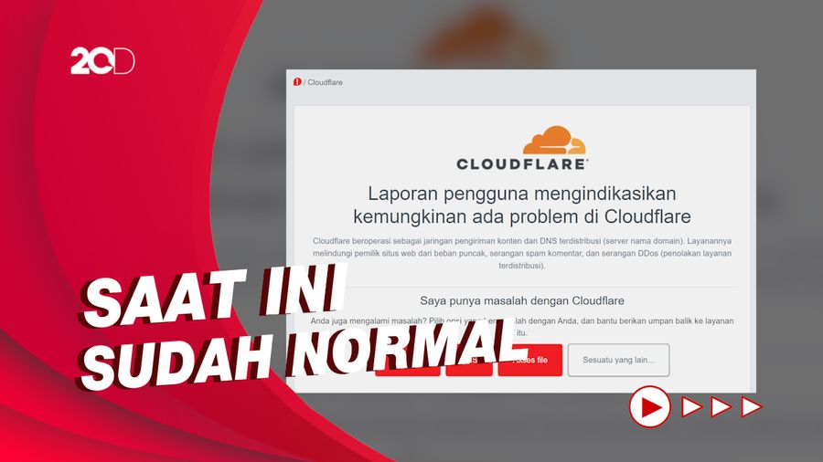 Cloudflare Tumbang, Situs Web hingga Game Sulit Diakses