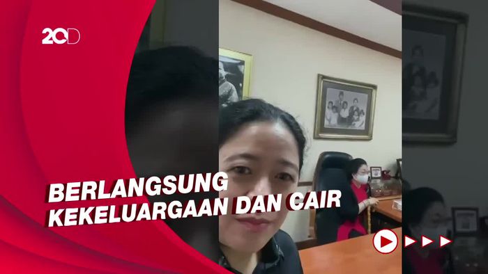 Puan Ungkap Suasana Cairnya Pertemuan Jokowi-Megawati Sebelum Rakernas