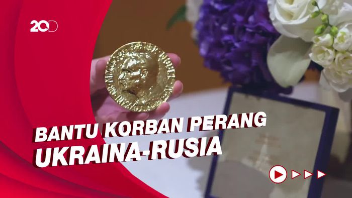 Medali Nobel Jurnalis Rusia Dilelang Rp 1,5 T untuk Anak-anak Ukraina