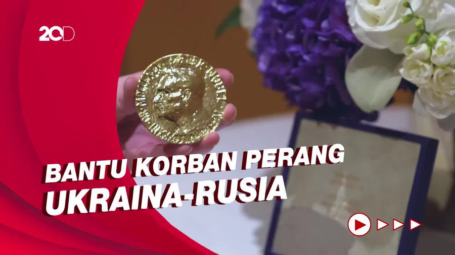 Medali Nobel Jurnalis Rusia Dilelang Rp 1,5 T untuk Anak-anak Ukraina