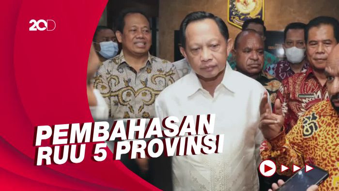 Pemerintah-Komisi II DPR Sepakat Bawa RUU 5 Provinsi ke Paripurna