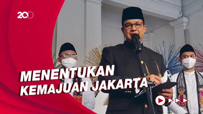 Anies Sebut Kebahagiaan Warga DKI Lebih Penting dari Angka Statistik
