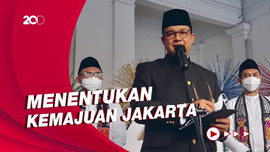 Anies Sebut Kebahagiaan Warga DKI Lebih Penting dari Angka Statistik