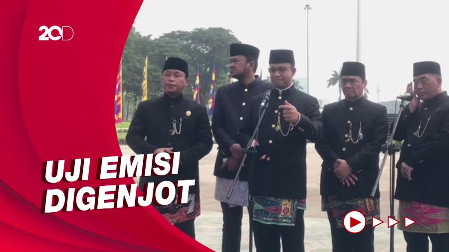 Respons Anies soal Kualitas Udara Jakarta yang Buruk