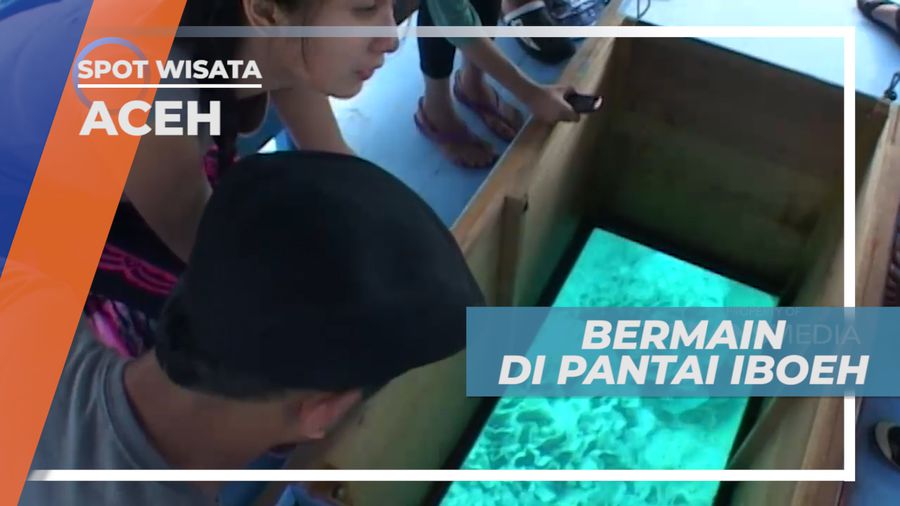 Menikmati Pemandangan Bawah Laut dari Perahu, Aceh