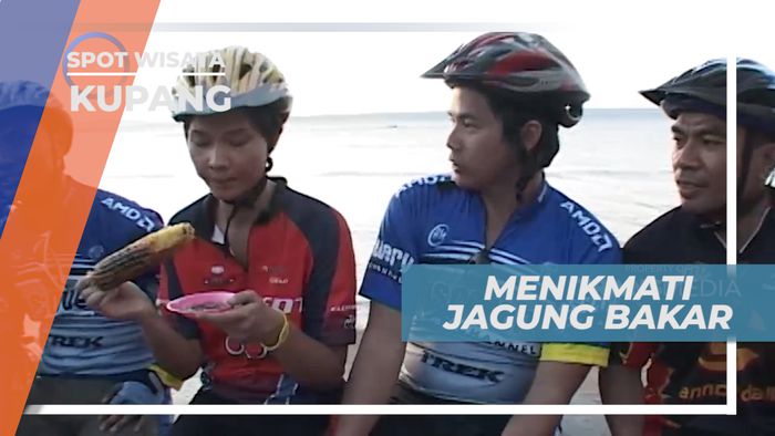 Menikmati Lezatnya Jagung Bakar Khas Kupang di Tepi Pantai, Kupang