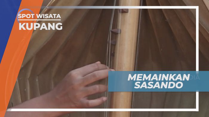 Alunan Merdu Suara Petikan Sasando, Kupang