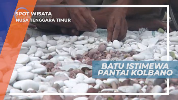 Batu Istimewa yang Indah di Sepanjang Bibir Pantai Kolbano, Nusa Tenggara Timur