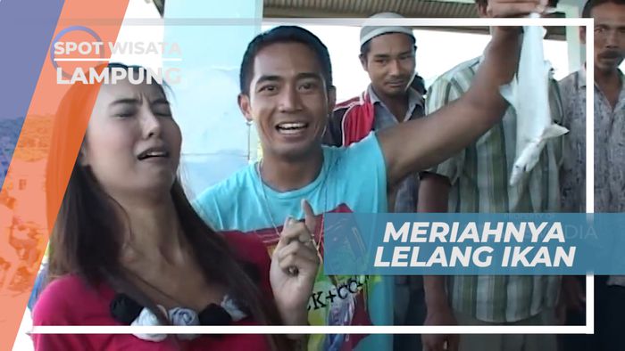 Ikan Segar di Pasar Lelang Ikan Kalianda, Lampung