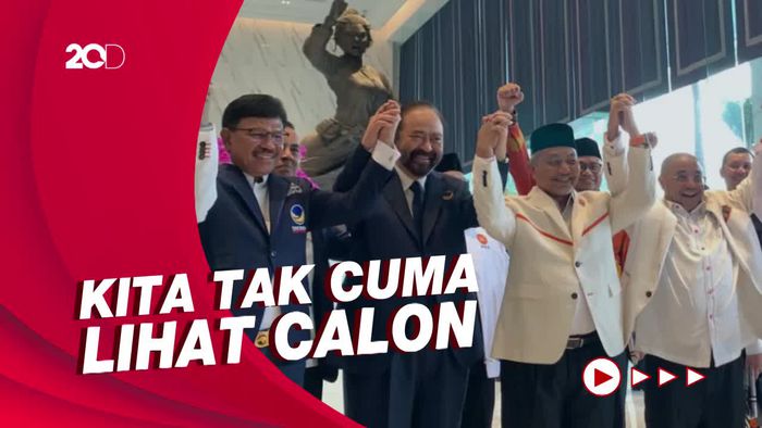 Kelakar Surya Paloh ke Sekjen PKS: Kantongnya Ada Isi Nggak?