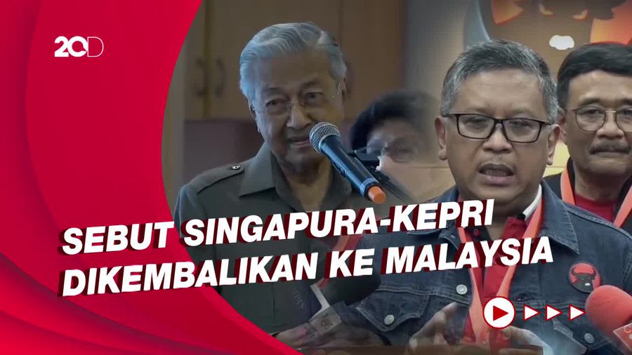 Tanggapi Mahathir, PDIP: Hormati Kedaulatan Setiap Negara!