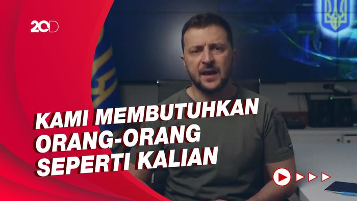 Zelenskyy: Ukraina Berperang untuk Kebebasan Dunia