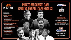 Pidato Megawati dan Gerilya Parpol Cari Koalisi