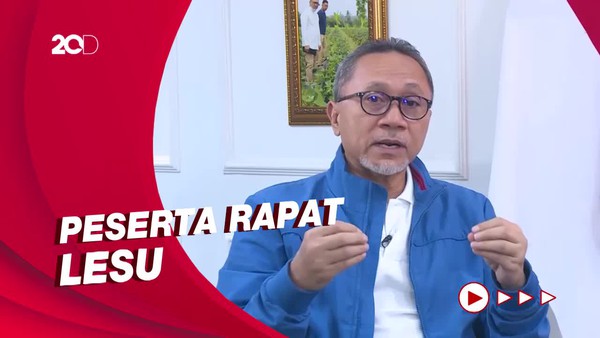 Cerita Zulhas Rapat Perdana Jadi Mendag Dalam Keadaan Mencekam