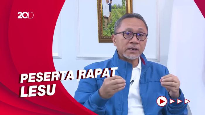 Cerita Zulhas Rapat Perdana Jadi Mendag Dalam Keadaan Mencekam