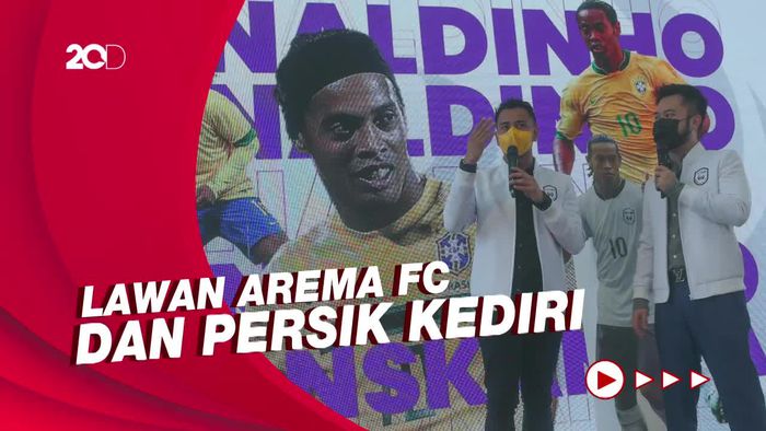 Ronaldinho: Saya Siap Main Bareng RANS FC