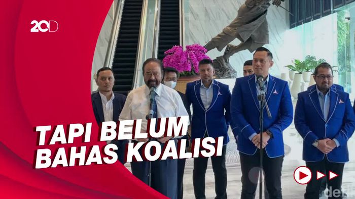 Tiga Kali Demokrat Temui NasDem, Surya Paloh: Semakin Erat