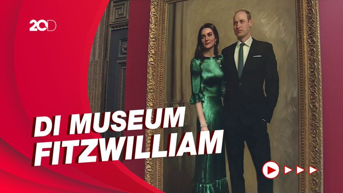 Lukisan Resmi Pangeran William dan Kate Middleton Dirilis