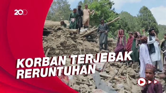 Jumlah Korban Tewas Gempa Afghanistan Capai 1.000 Orang