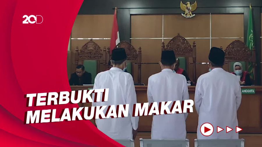 Vonis 3 Jenderal NII Garut: Hukuman 4,5 Tahun dan 1,5 Tahun Bui