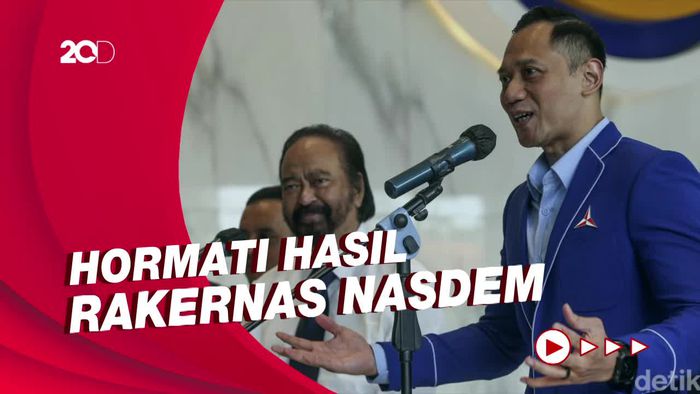 Respons AHY soal Anies, Andika & Ganjar Diusung NasDem