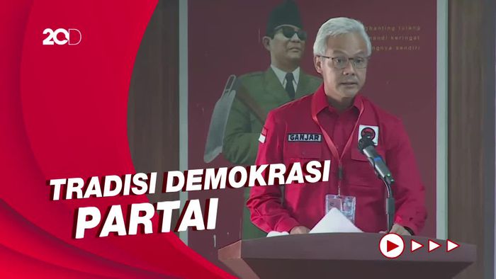 Bacakan Hasil Rakernas, Ganjar: Capres PDIP Ditentukan Ketua Umum