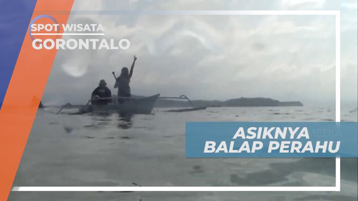 Pulau Mohingito, Adu Cepat Tancap Gas Balap Perahu di Pinggir Pulau, Gorontalo