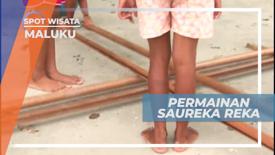 Saureka reka, Kesenian dan Permainan Tradisional Melompat Mengikuti Irama Gaba-gaba, Maluku