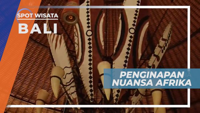 Penginapan Unik dengan Tema Safari Afrika di Gianyar, Bali