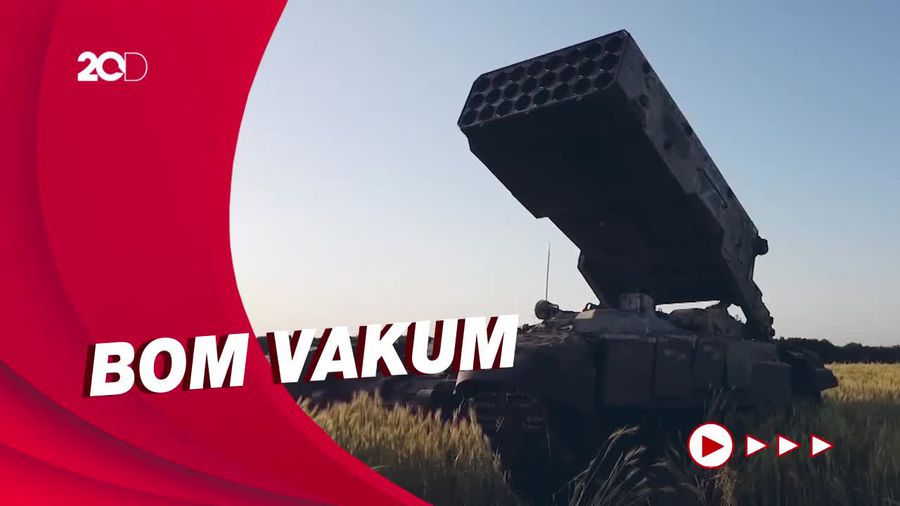 Ganasnya Rudal TOS-1A Senjata Milik Rusia