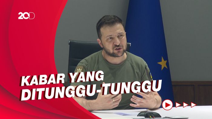 Ukraina Resmi Jadi Kandidat Uni Eropa, Zelenskyy Sambut Gembira 
