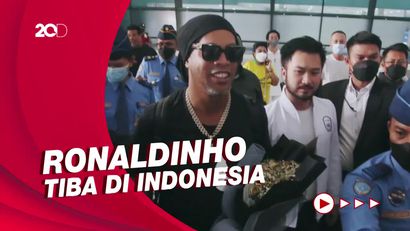 Momen Ronaldinho Tiba di Soetta, Semobil dengan Raffi Ahmad