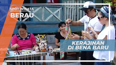 Aneka Kerajinan Cantik Khas Masyarakat Dayak di Desa Bena Baru Kalimantan Timur