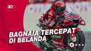 Bagnaia Pole di MotoGP Belanda, Quartararo Kedua