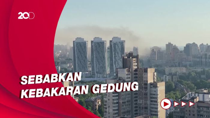 Dar! Ledakan Guncang Distrik Shevchenkivskiy di Ibu Kota Ukraina