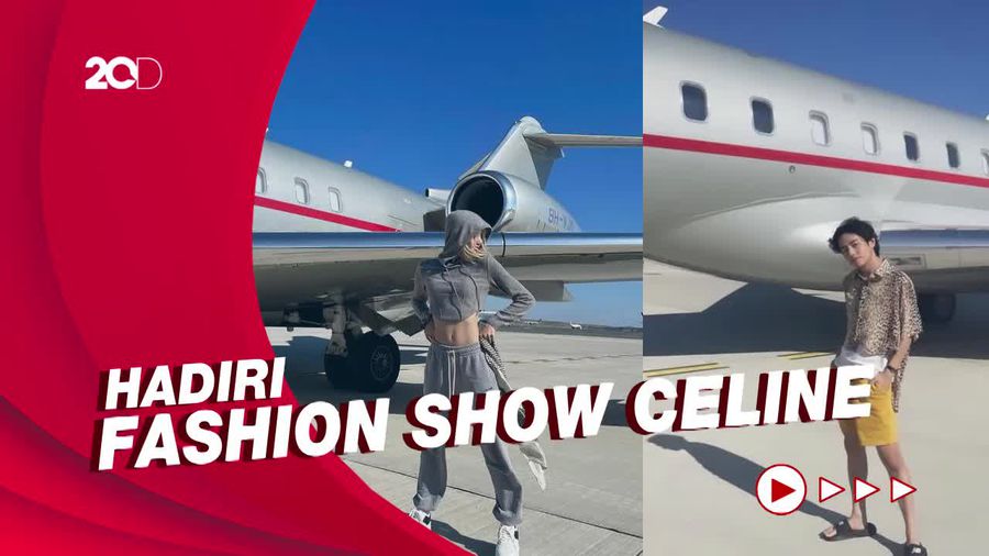 Potret V BTS hingga Lisa BLACKPINK Saat Naik Jet Pribadi ke Paris