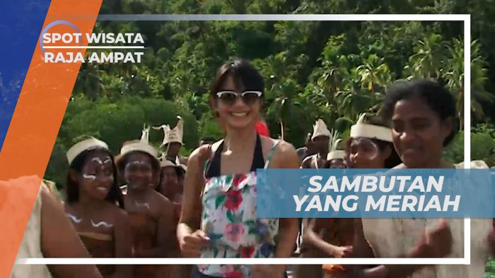 Tarian Sambutan Masyarakat Raja Ampat