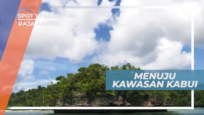 Pemandangan Laut Kawasan Kabui, Raja Ampat
