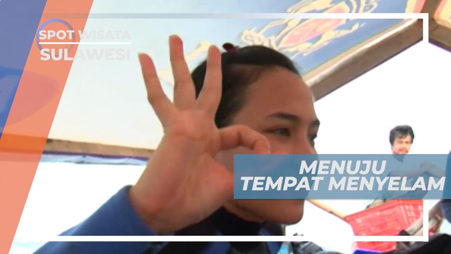 Canda Gurau di Atas Perahu Menuju Spot Diving, Sulawesi Selatan