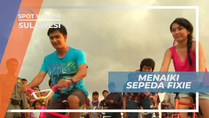 Berkeliling Kota Sore Hari dengan Sepeda Fixie, Sulawesi Selatan