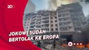 Pemandangan Kiev Diserang Rudal Jelang Kedatangan Jokowi