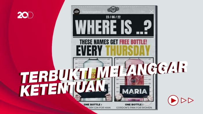 Anies Cabut Izin Seluruh Outlet Holywings di Jakarta
