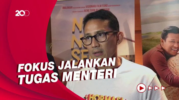 Ditanya soal Pilpres 2024, Sandiaga: Akan Ada Waktunya