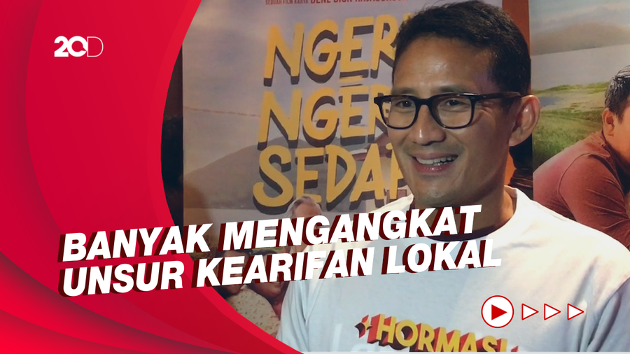 Sandiaga Uno Terkesan dengan Cerita Film Ngeri-Ngeri Sedap