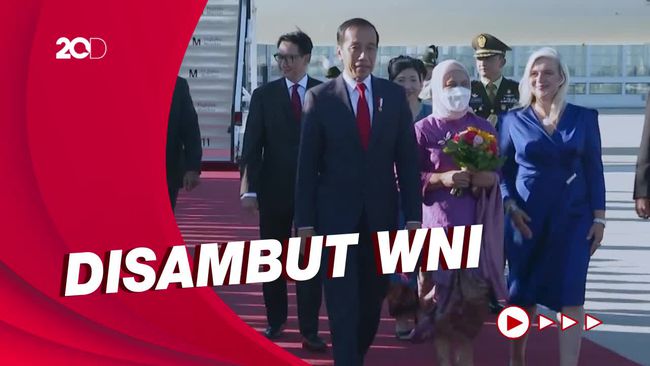 Momen Jokowi Tiba di Munich Jerman, Akan Hadiri KTT G7