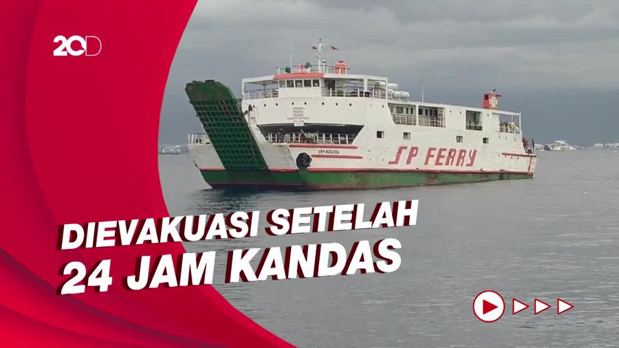 KMP Nusa Dua Akhirnya Dievakuasi, Kapal Dipastikan Mati Mesin