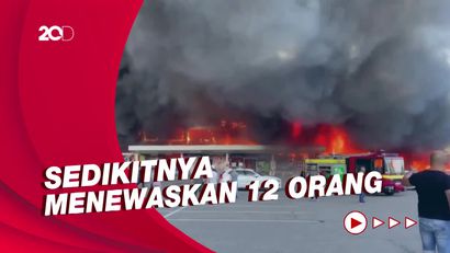 Rudal Rusia Hantam Mal, Zelensky: Aksi Teroris Paling Berani