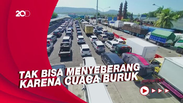 Waduh! Kendaraan Terjebak di Pelabuhan Gilimanuk Sampai 12 Jam