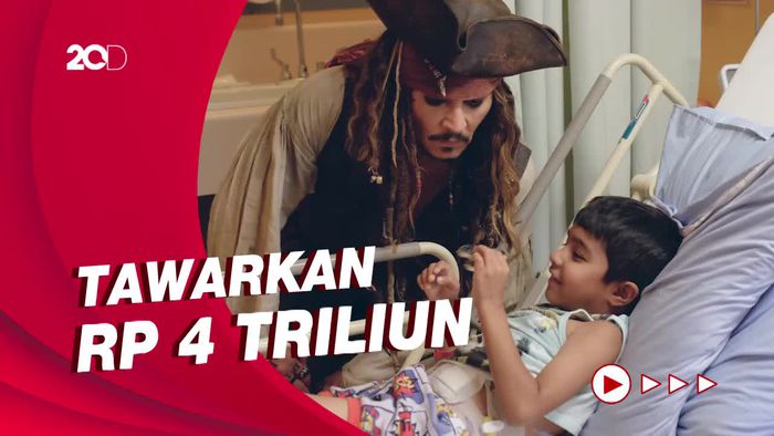 Disney Dikabarkan Rayu Johnny Depp untuk Kembali Jadi Jack Sparrow